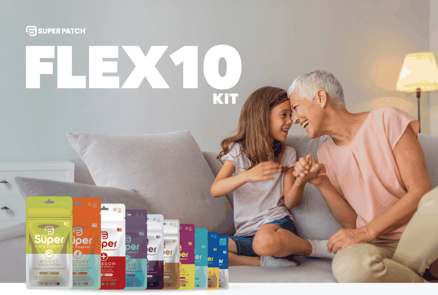 Z4 Super Patch Flex10 Kit customizable 10-pack wellness patches bundle