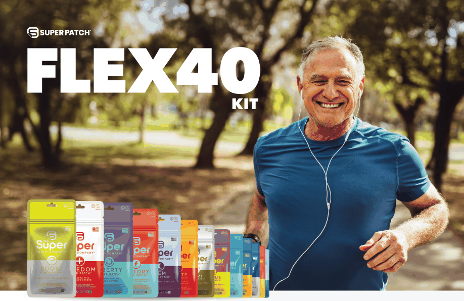 Z2 Super Patch Flex40 Kit customizable 40-pack wellness patch bundle