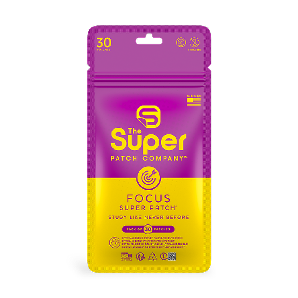 Focus Super Patch pack of 30 with VTT 2.0 technology for improved focus and clarity