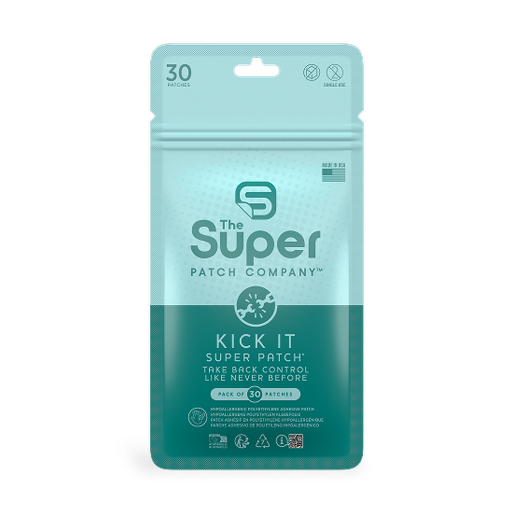 Kick It Super Patch - Pack of 30 - VTT 2.0 for Wellness Support!