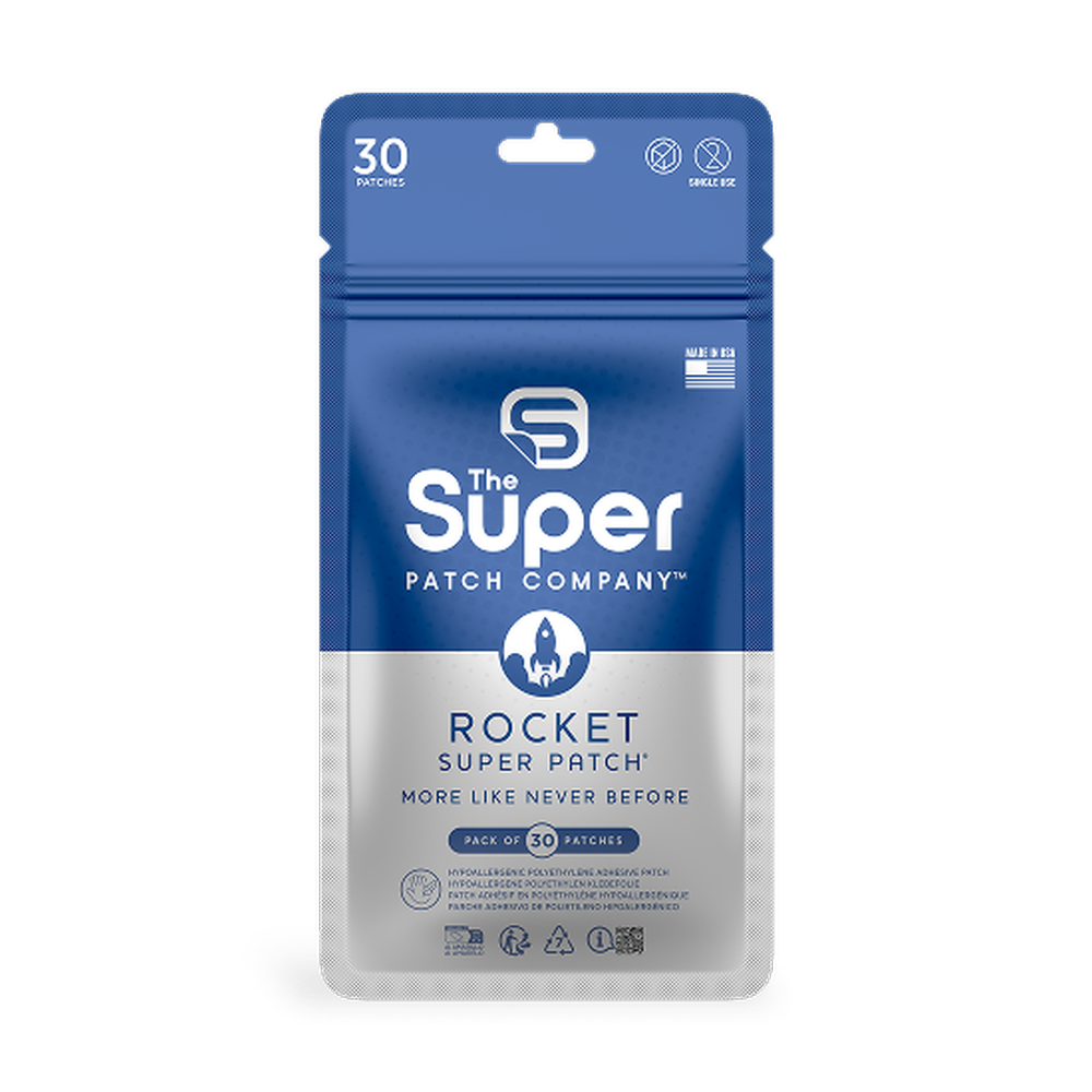 Rocket Super Patch - Pack of 30 - VTT 2.0 for Natural Energy Aid Plus